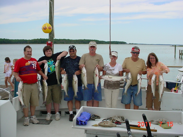 Maryland Striped Bass Fishing On The Chesapeake Bay