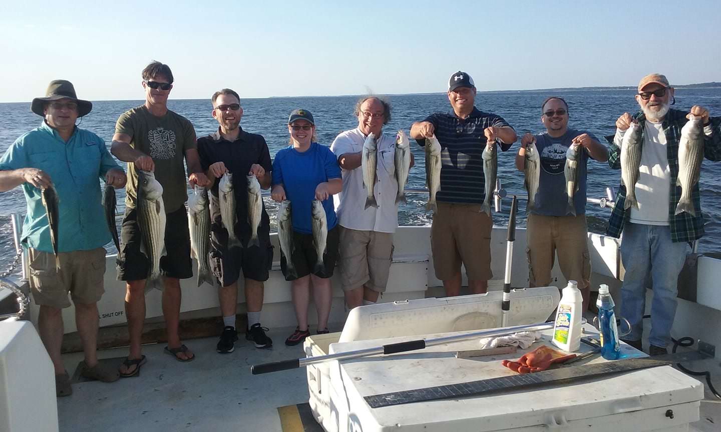 Fishing On Maryland's Chesapeake Bay for Rockfish!