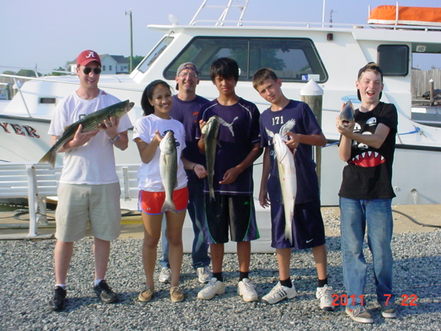 Maryland Fishing Charters For Chesapeake Bay Striped Bass