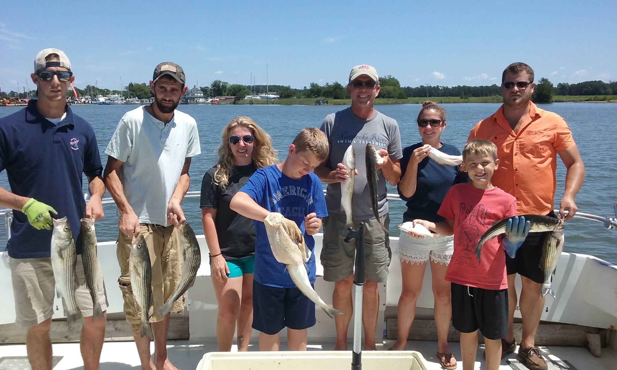 Maryland Fishing Charters for Chesapeake Bay Rockfish