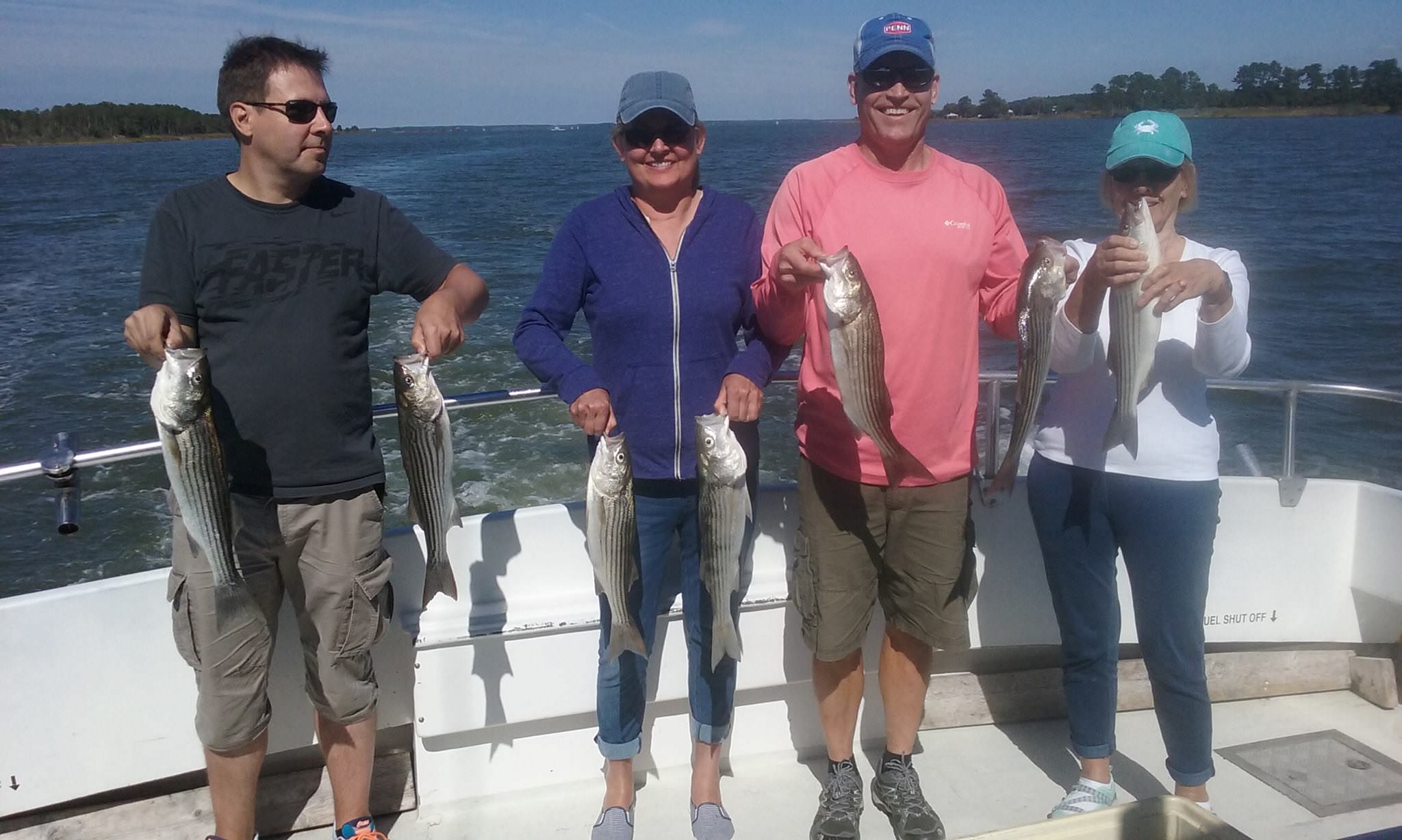 Fun With Finns On The Chesapeake Bay Catching Rockfish!