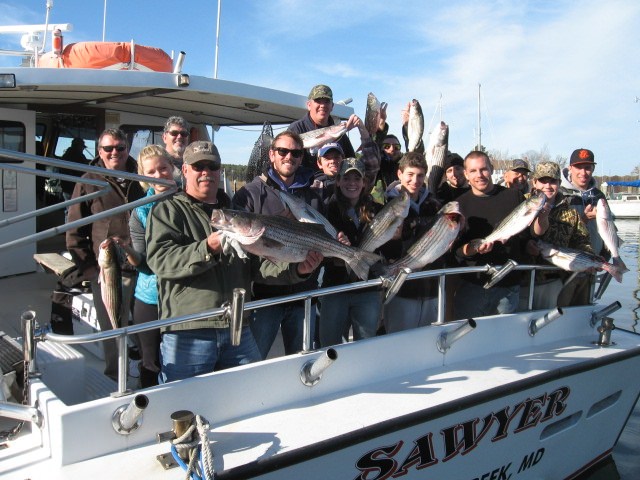 Family Fishing Trips On The Chesapeake Bay! Sawyer Chesapeake Bay Fishing Charters On Maryland's Eastern Shore!